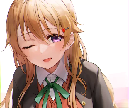 Kanata Konoe Anime Love Live! Nijigasaki High School Idol Club HD Desktop Wallpaper | Background Image