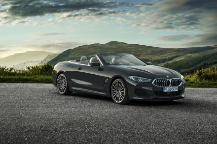 cabriolet vehicle BMW 8 Series HD Desktop Wallpaper | Background Image