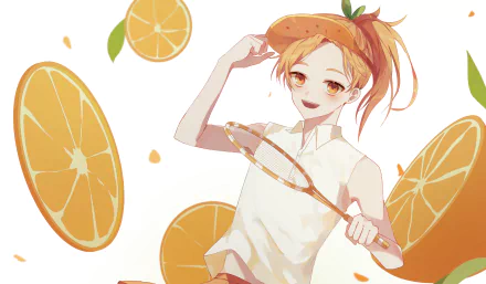 Orange Cookie (Cookie Run) Anime Cookie Run HD Desktop Wallpaper | Background Image