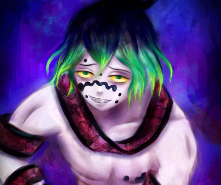 Gyutaro (Demon Slayer) Anime Demon Slayer: Kimetsu no Yaiba HD Desktop Wallpaper | Background Image