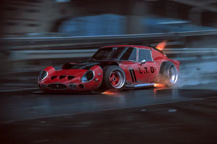 Ferrari Sci Fi vehicle modified car HD Desktop Wallpaper | Background Image