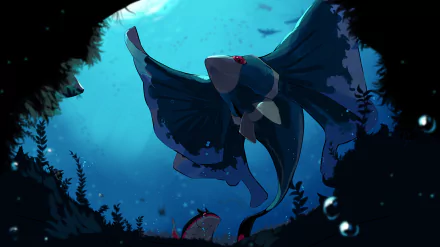 Lumineon (Pokémon) Anime Pokemon HD Desktop Wallpaper | Background Image