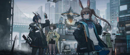 Silence (Arknights) Lancet-2 (Arknights) Kal'tsit (Arknights) Ch'en (Arknights) Amiya (Arknights) video game Arknights HD Desktop Wallpaper | Background Image
