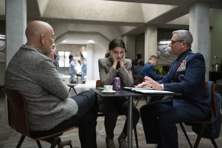 Erin Naird Diana Silvers John Malkovich Adrian Mallory Steve Carell Mark R. Naird TV Show Space Force HD Desktop Wallpaper | Background Image