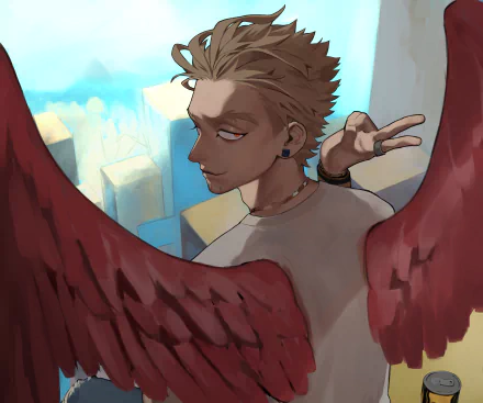 Keigo Takami Hawks (Boku No Hero Academia) Anime My Hero Academia HD Desktop Wallpaper | Background Image