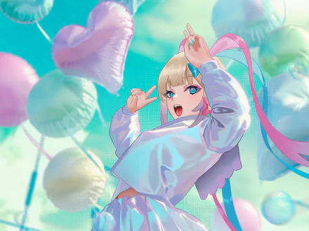 OMGkawaiiAngel-chan video game NEEDY GIRL OVERDOSE HD Desktop Wallpaper | Background Image