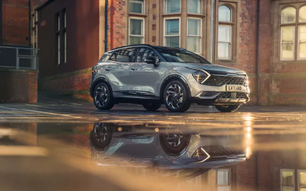 SUV Kia Sportage HEV AWD GT-Line S vehicle Kia Sportage HD Desktop Wallpaper | Background Image