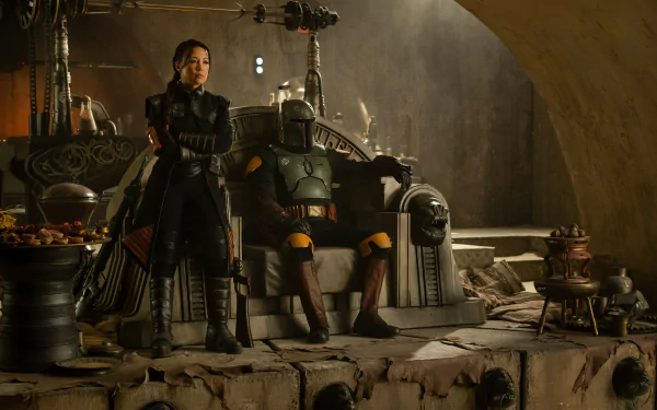 Ming-Na Wen Fennec Shand Temura Morrison Boba Fett TV Show The Book of Boba Fett HD Desktop Wallpaper | Background Image