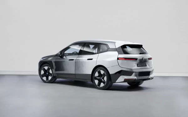 SUV vehicle BMW iX Flow HD Desktop Wallpaper | Background Image