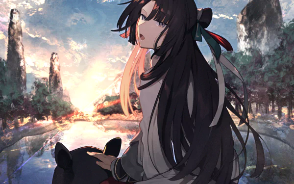 Taigong Wang Rider (Fate/Grand Order) Anime Fate/Grand Order HD Desktop Wallpaper | Background Image