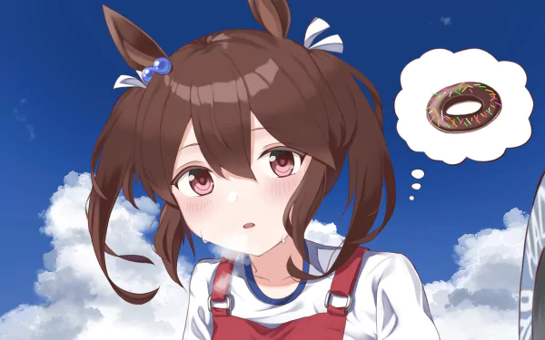 Hishi Akebono Anime Uma Musume: Pretty Derby HD Desktop Wallpaper | Background Image