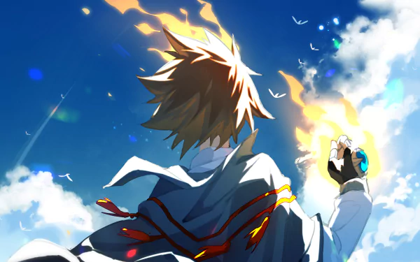 Tsunayoshi Sawada Anime Katekyō Hitman Reborn! HD Desktop Wallpaper | Background Image