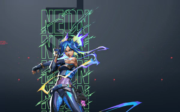 Neon (Valorant) video game Valorant HD Desktop Wallpaper | Background Image