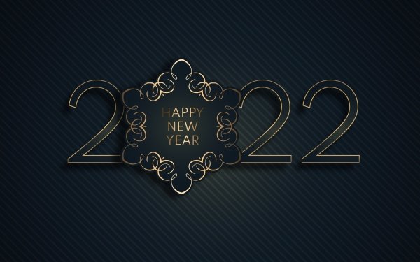 Holiday New Year 2022 Happy New Year HD Wallpaper | Background Image