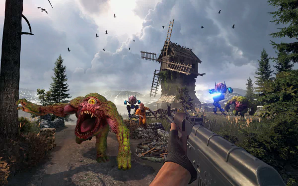 video game Serious Sam: Siberian Mayhem HD Desktop Wallpaper | Background Image