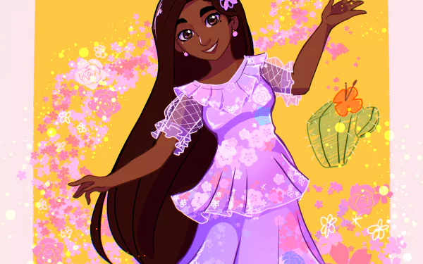 Isabela Madrigal movie Encanto HD Desktop Wallpaper | Background Image