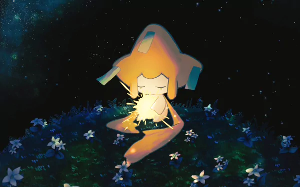 Jirachi (Pokémon) legendary pokémon Anime Pokemon HD Desktop Wallpaper | Background Image