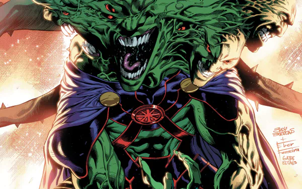 DC Comics J'onn J'onzz Comic Martian Manhunter HD Desktop Wallpaper | Background Image