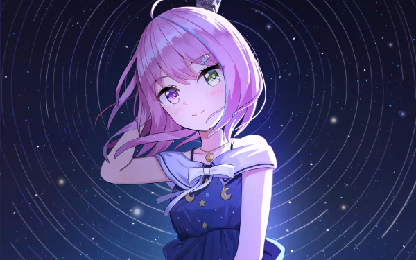 hololive Himemori Luna Anime Virtual Youtuber HD Desktop Wallpaper | Background Image