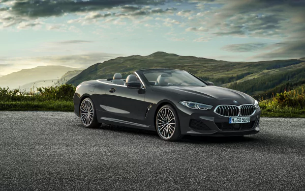 cabriolet vehicle BMW 8 Series HD Desktop Wallpaper | Background Image