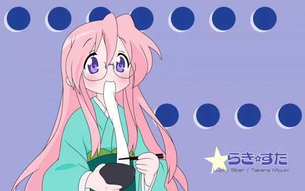 Miyuki Takara Anime Lucky Star HD Desktop Wallpaper | Background Image