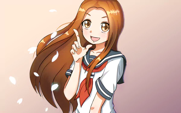 Takagi (Karakai Jouzu no Takagi-san) Anime Teasing Master Takagi-san HD Desktop Wallpaper | Background Image