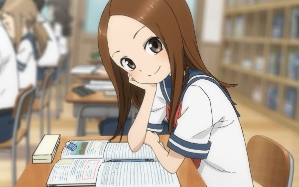Anime Karakai Jouzu no Takagi-san Takagi HD Wallpaper | Background Image