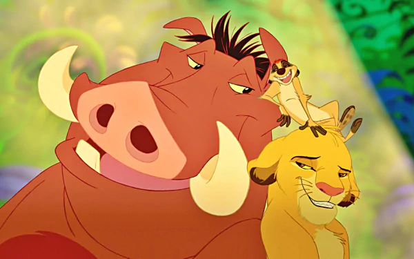  Timon and Pumbaa &amp; Simba