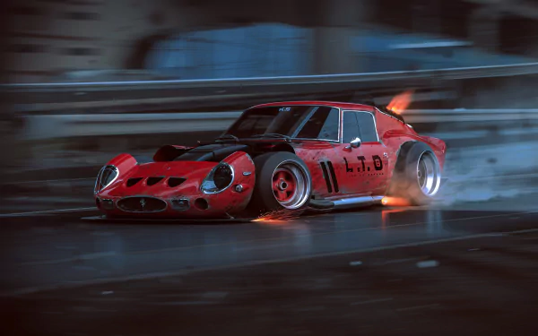 Ferrari Sci Fi vehicle modified car HD Desktop Wallpaper | Background Image