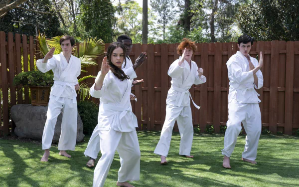 Samantha LaRusso Mary Mouser TV Show Cobra Kai HD Desktop Wallpaper | Background Image