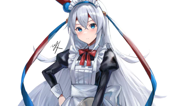 Tamamo Cross Anime Uma Musume: Pretty Derby HD Desktop Wallpaper | Background Image