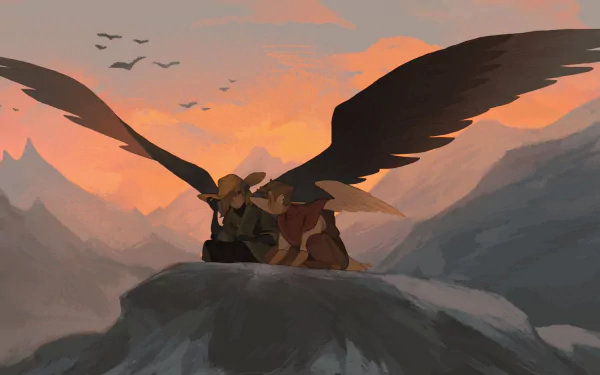 TommyInnit (Youtuber) Ph1LzA (Youtuber) video game Dream SMP HD Desktop Wallpaper | Background Image