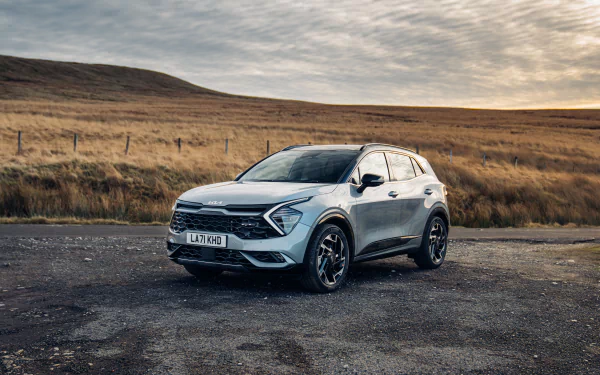 SUV Kia Sportage HEV AWD GT-Line S vehicle Kia Sportage HD Desktop Wallpaper | Background Image