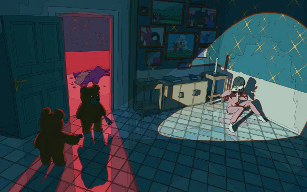 Anime room anime room HD Desktop Wallpaper | Background Image