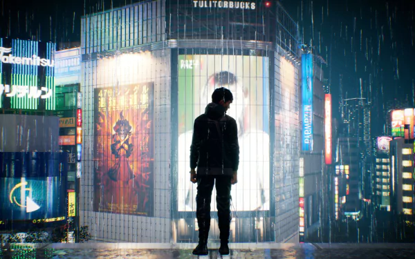 video game GhostWire: Tokyo HD Desktop Wallpaper | Background Image