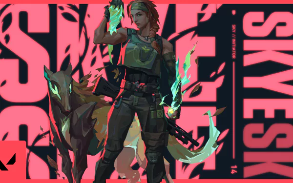 Skye (Valorant) video game Valorant HD Desktop Wallpaper | Background Image