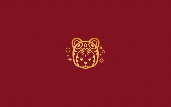 Year of the Tiger holiday Chinese New Year HD Desktop Wallpaper | Background Image
