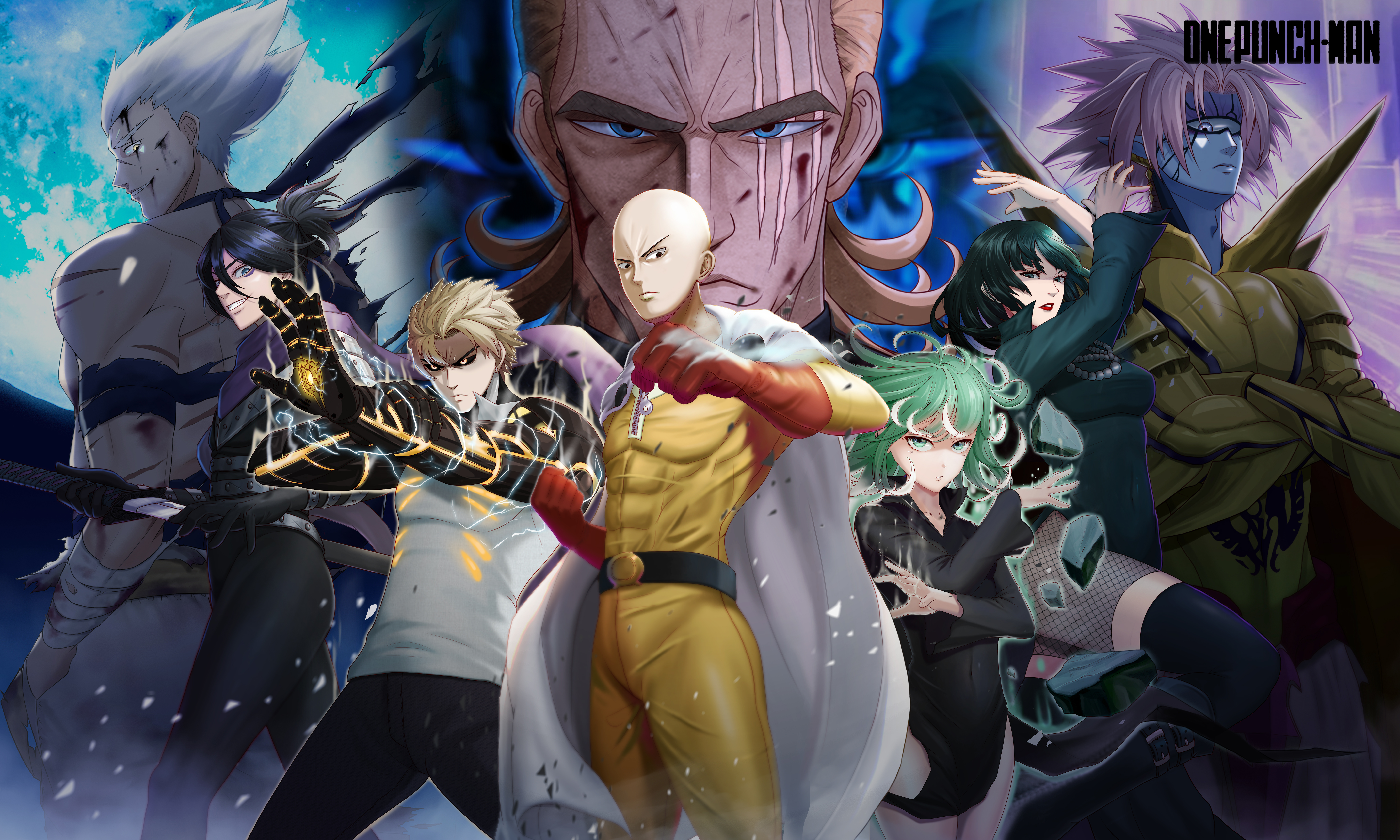 Anime One-Punch Man 4k Ultra HD Wallpaper: Với chất lượng 4k Ultra HD sắc nét và màu sắc chân thực, bộ ảnh nền đầy sức mạnh từ One-Punch Man sẽ khiến bạn cảm thấy như đang ngắm nhìn trực tiếp về nhân vật yêu thích của mình.