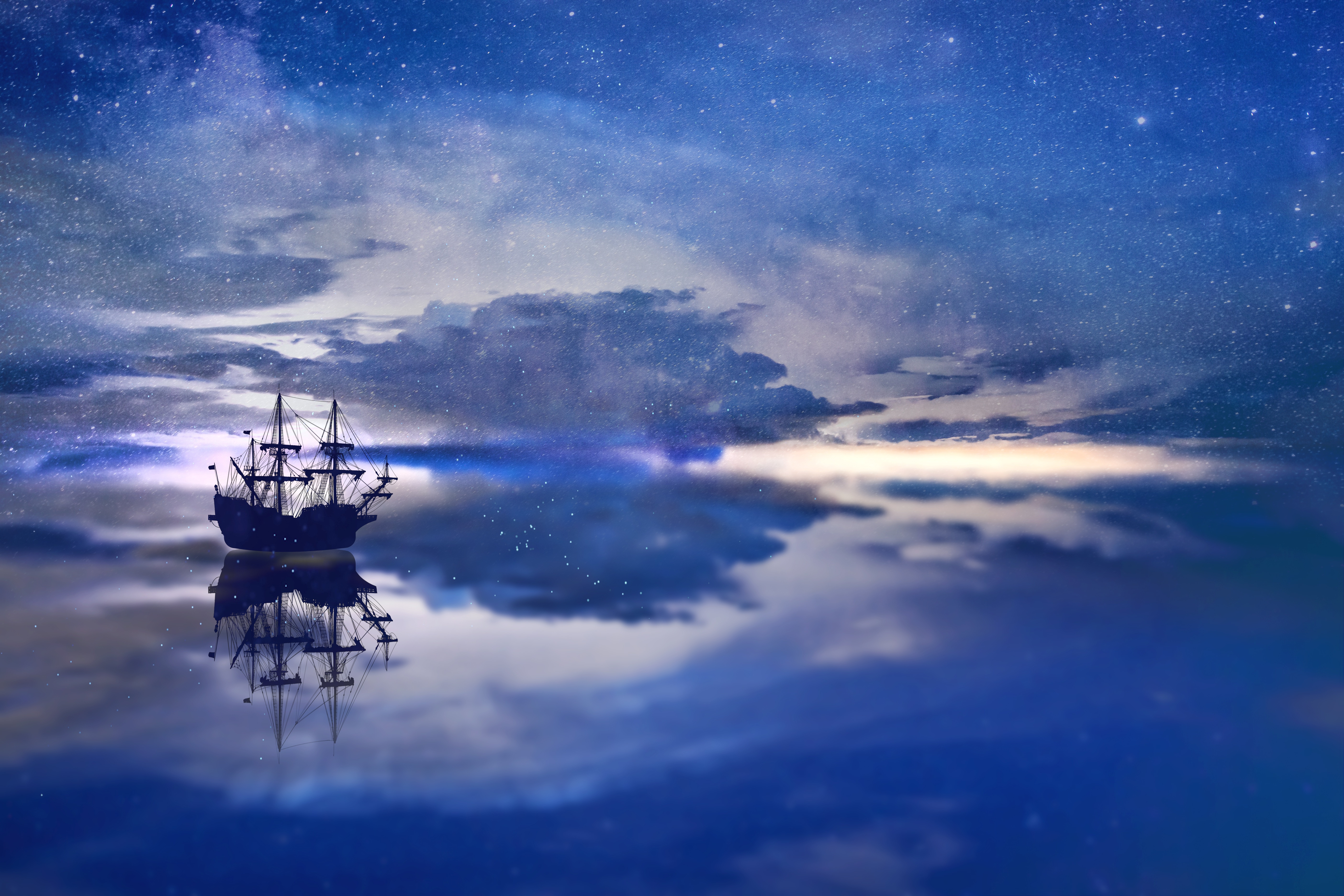 Artistic Boat HD Wallpaper | Background Image