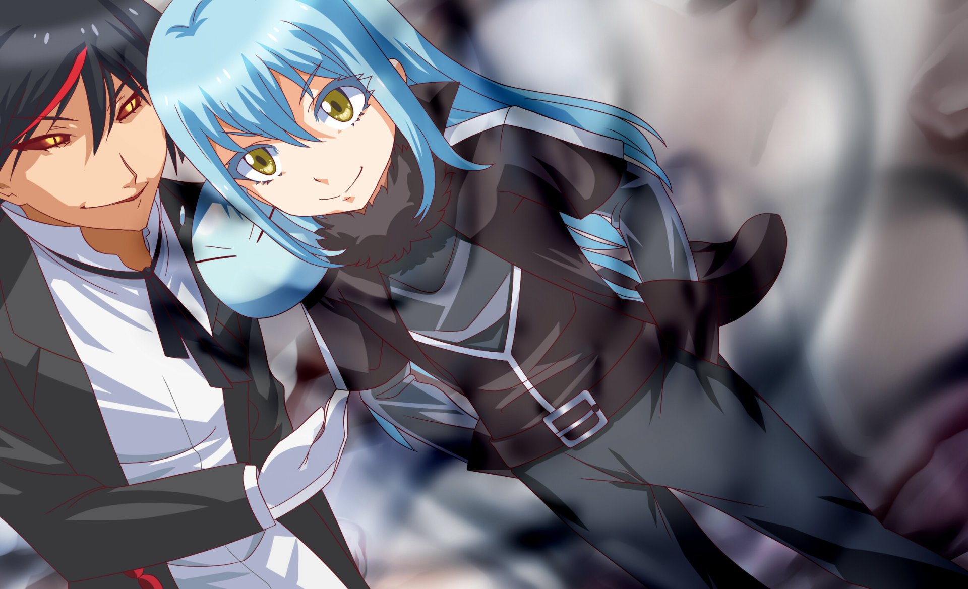 Download Diablo (That Time I Got Reincarnated As A Slime) Rimuru Tempest Anime That Time I Got Reincarnated As A Slime HD Wallpaper