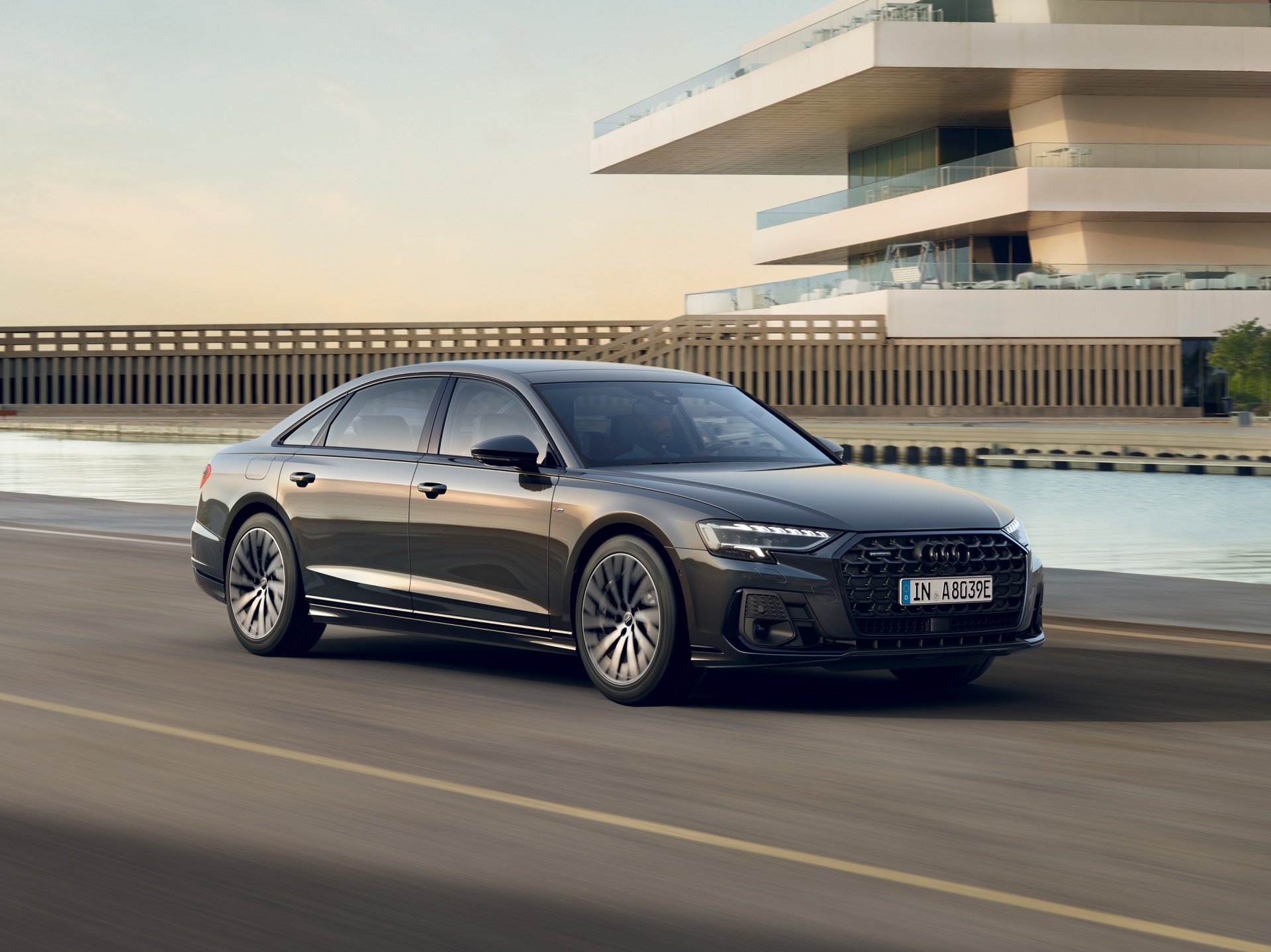 Download Audi A8 L 60 TFSI E Quattro S Line Vehicle Audi A8 HD Wallpaper