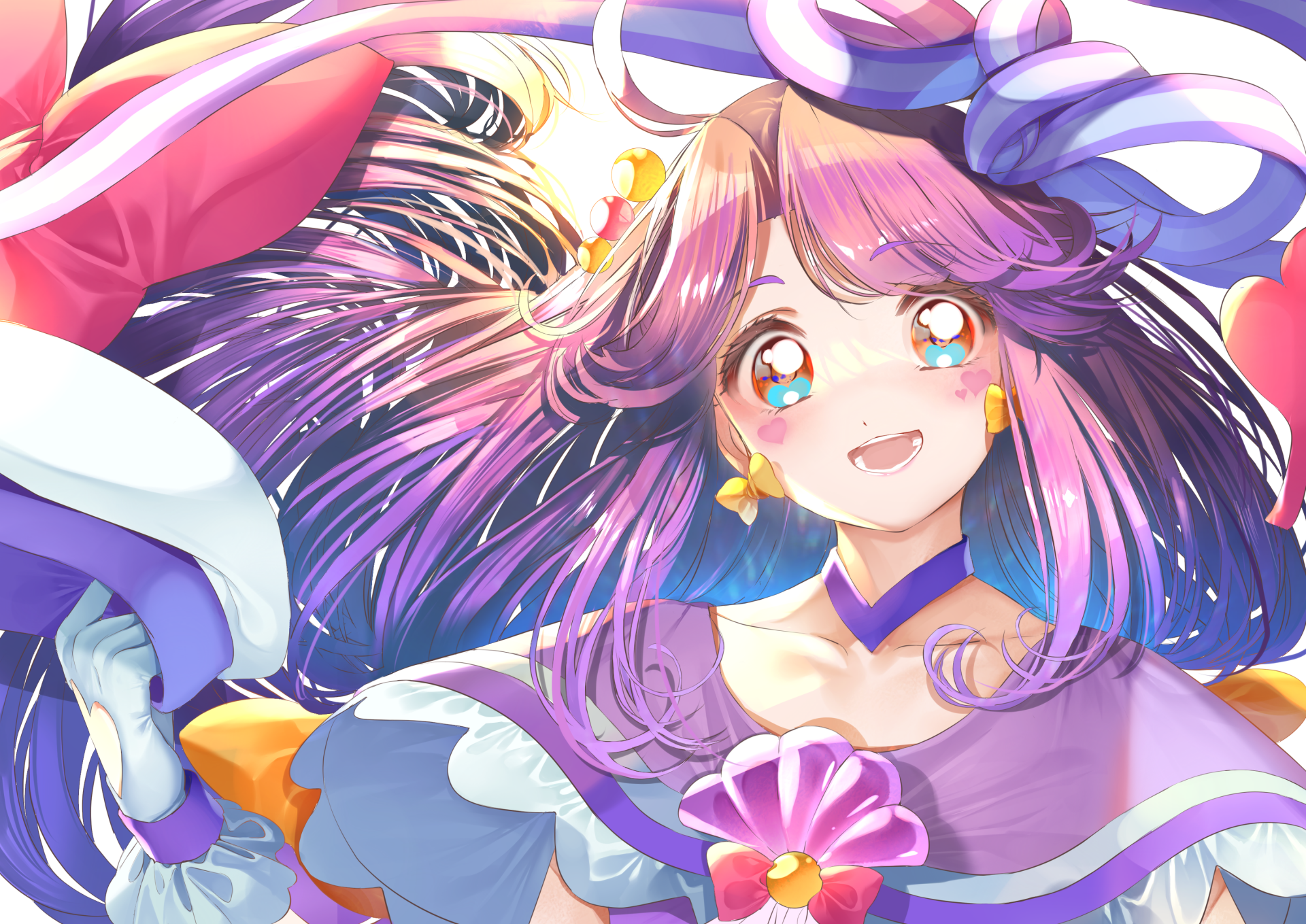 Download Sango Suzumura Cure Coral Anime Tropical-Rouge! Pretty Cure HD Wallpaper