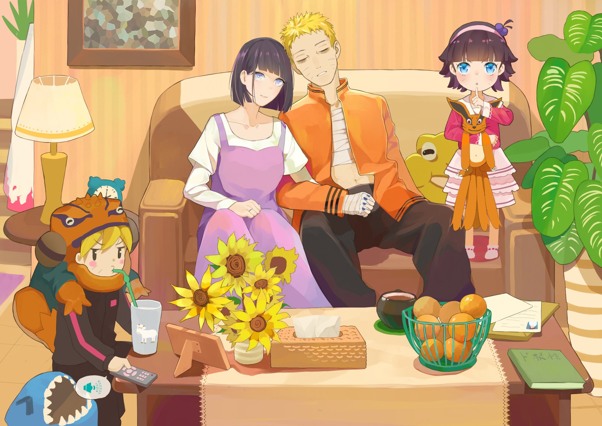 Download Himawari Uzumaki Naruto Uzumaki Hinata Hyuga Boruto Uzumaki Anime Boruto Naruto & Hinata HD Wallpaper
