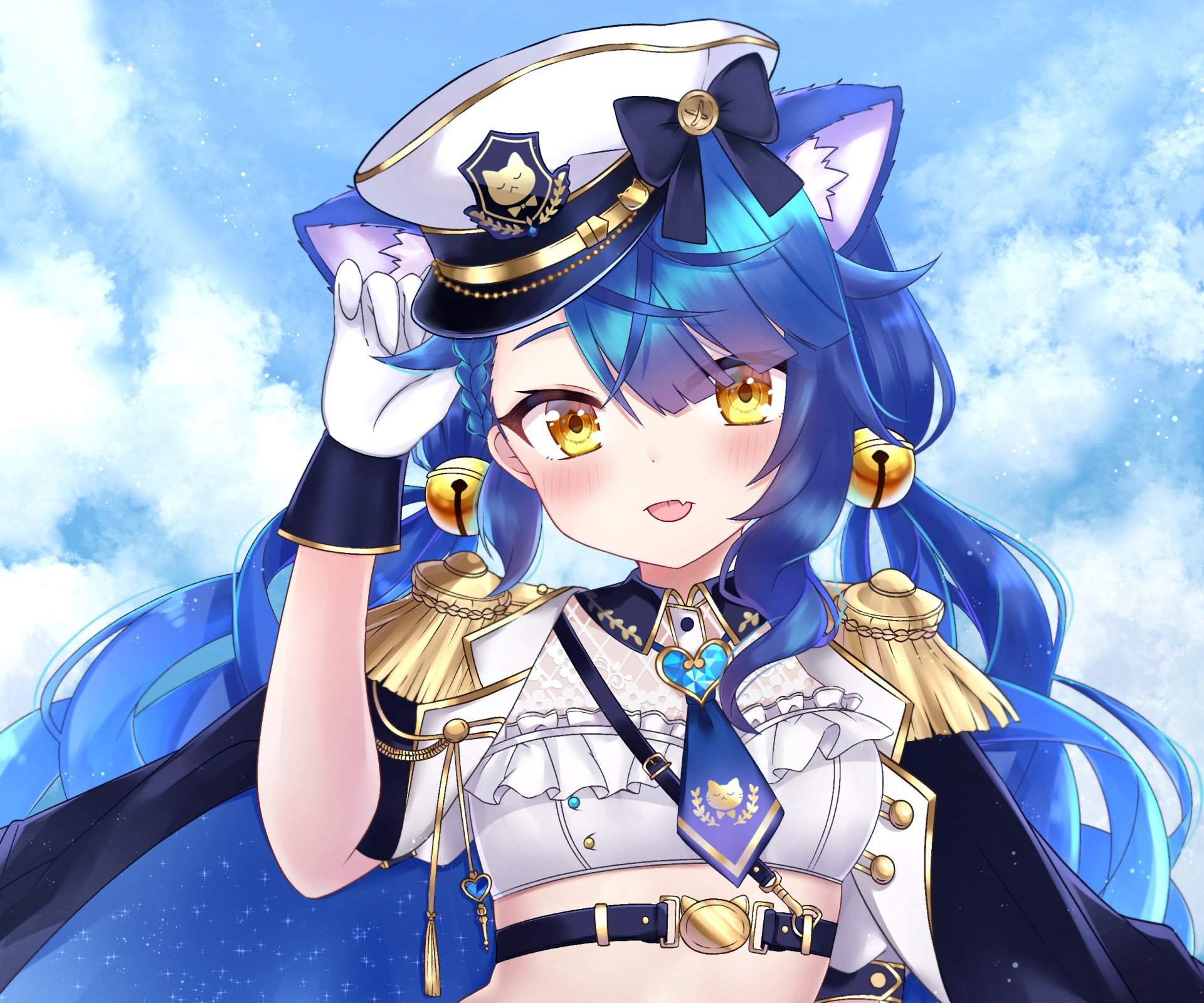 Download Nijisanji Amamiya Kokoro Anime Virtual Youtuber HD Wallpaper