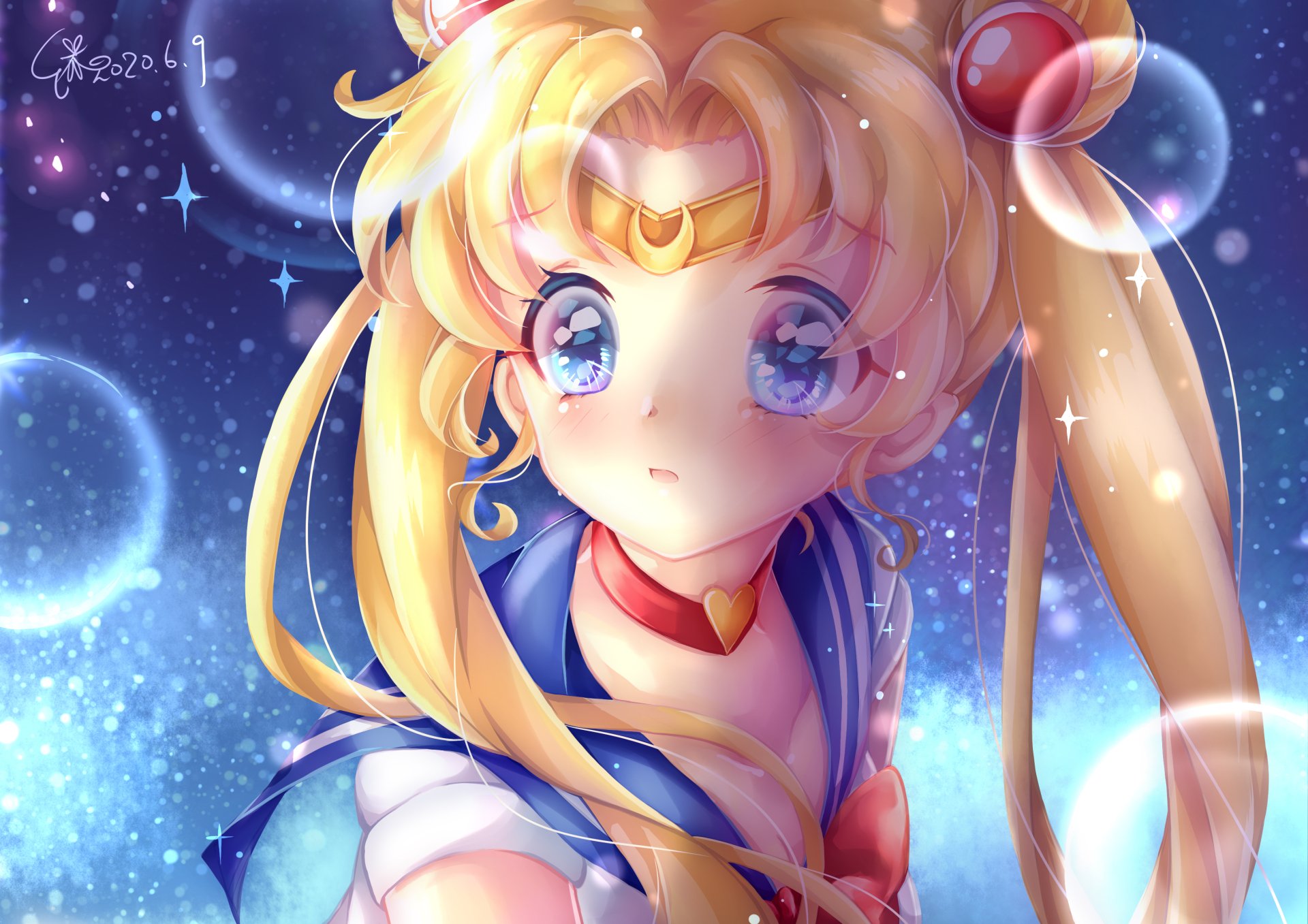 Download Usagi Tsukino Anime Sailor Moon HD Wallpaper