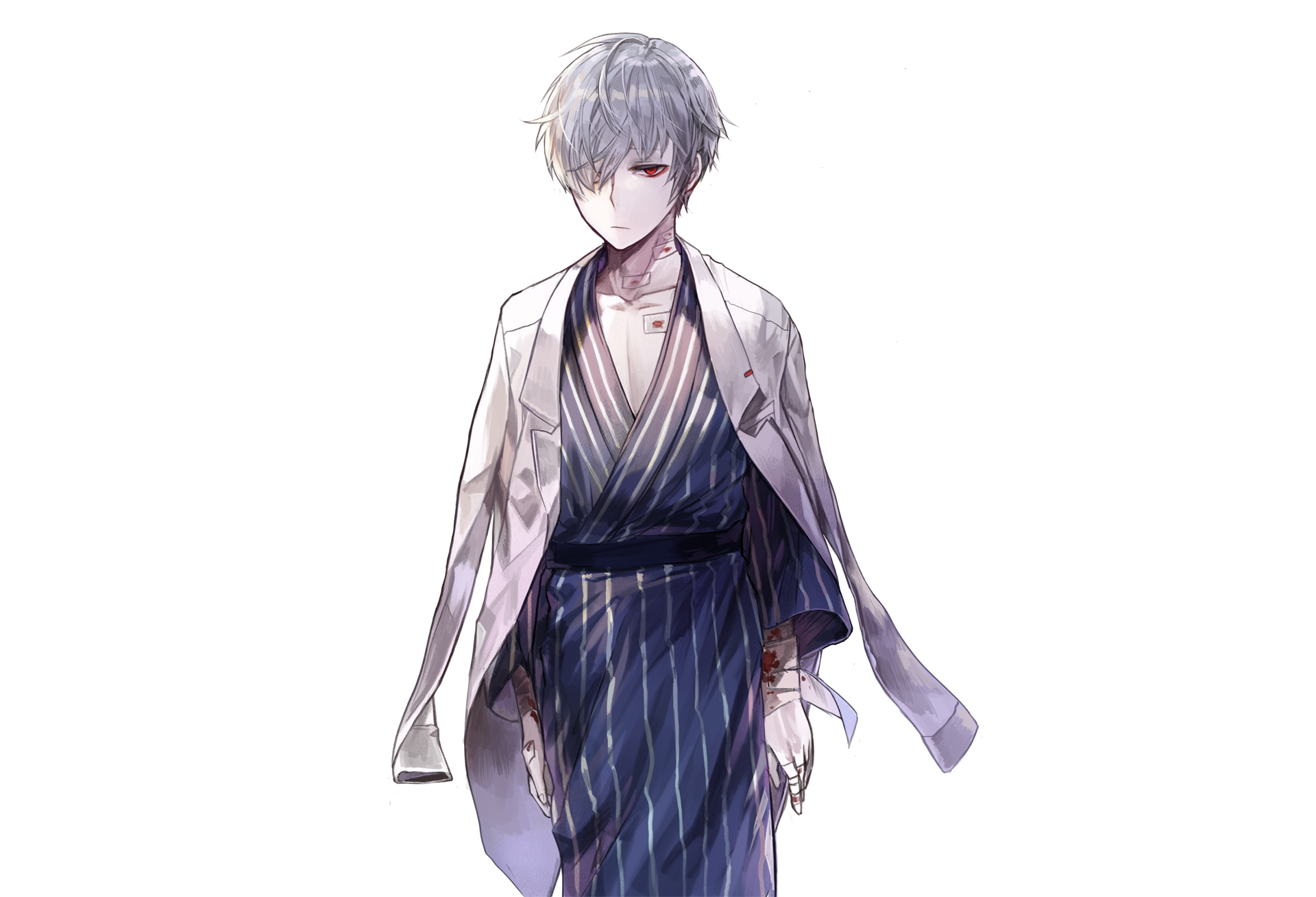 Download Tsurumaru Kuninaga Anime Touken Ranbu HD Wallpaper