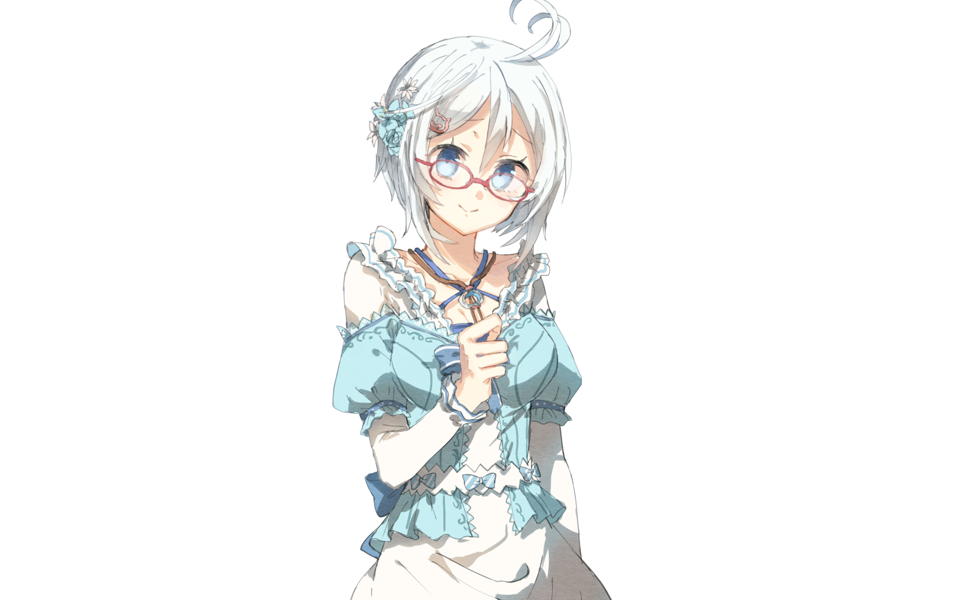 Download Dennou Shojo Siro Anime Virtual Youtuber HD Wallpaper by てび丸