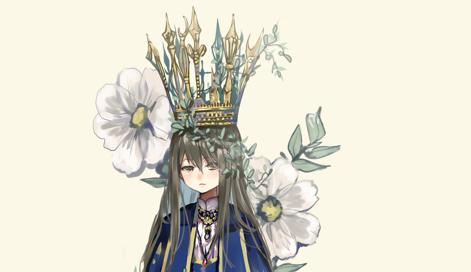 Download Anime Girl Anime Girl HD Wallpaper by ぽむ