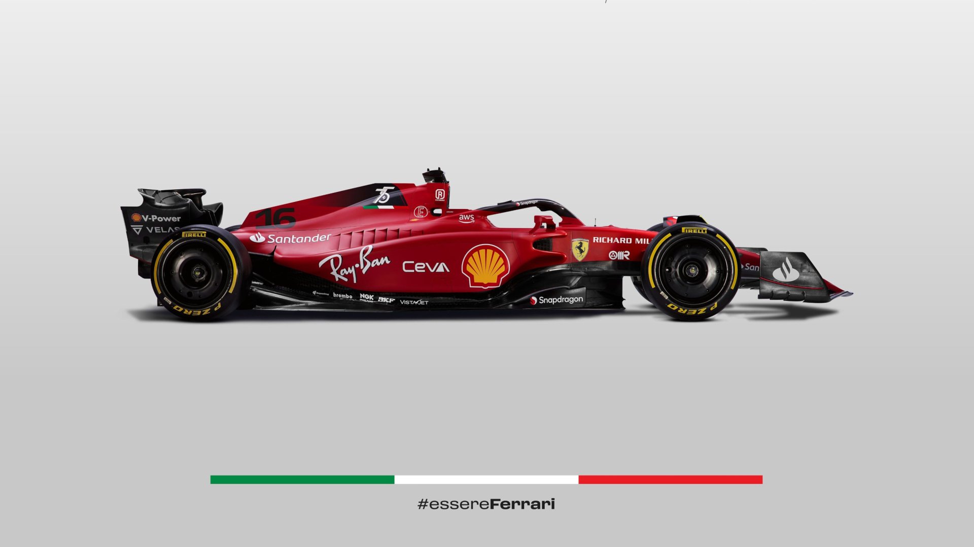 Download F1 2022 Ferrari Race Car F1 Sports HD Wallpaper