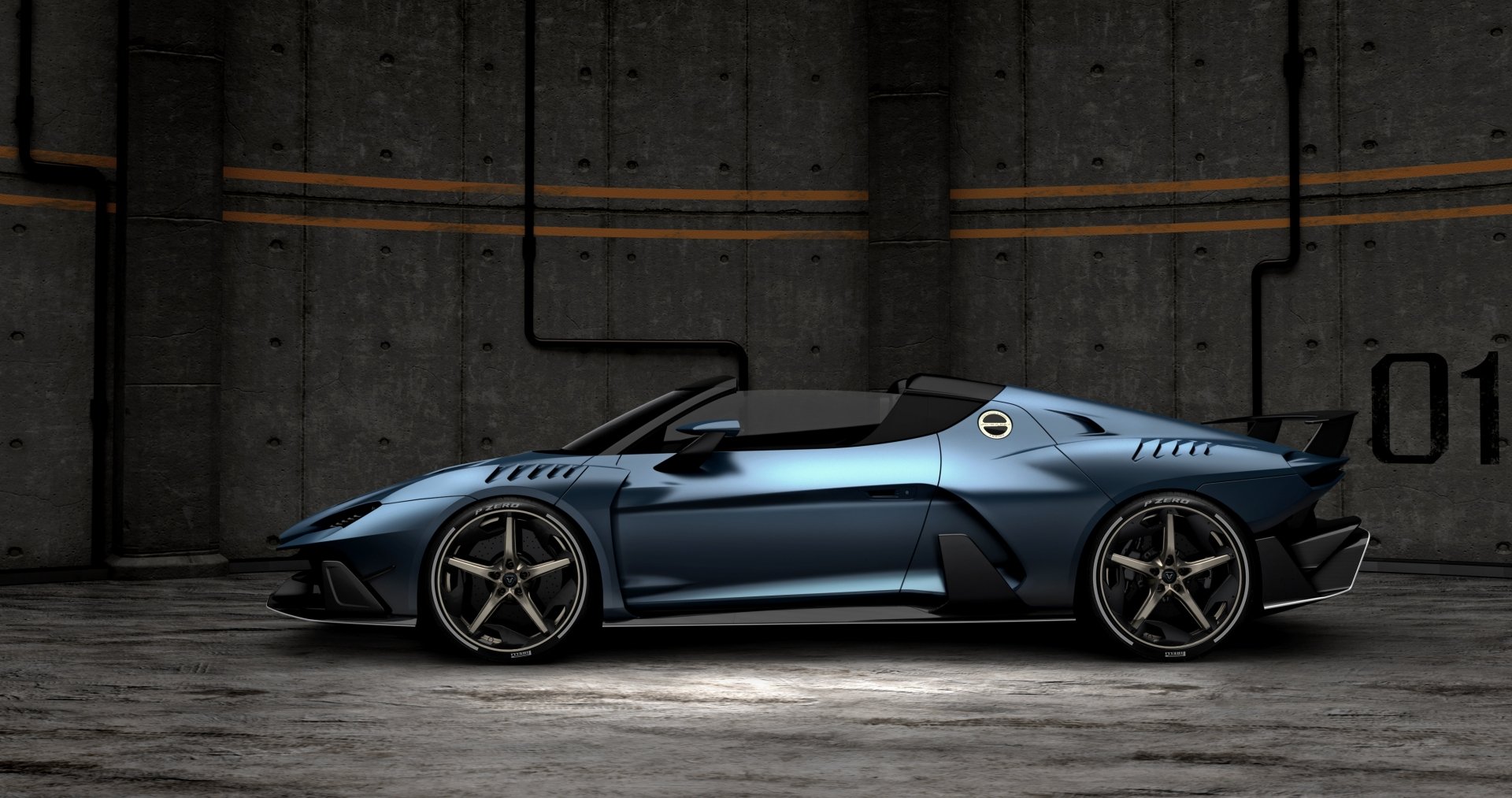 Download Supercar Vehicle Italdesign Zerouno 4k Ultra HD Wallpaper